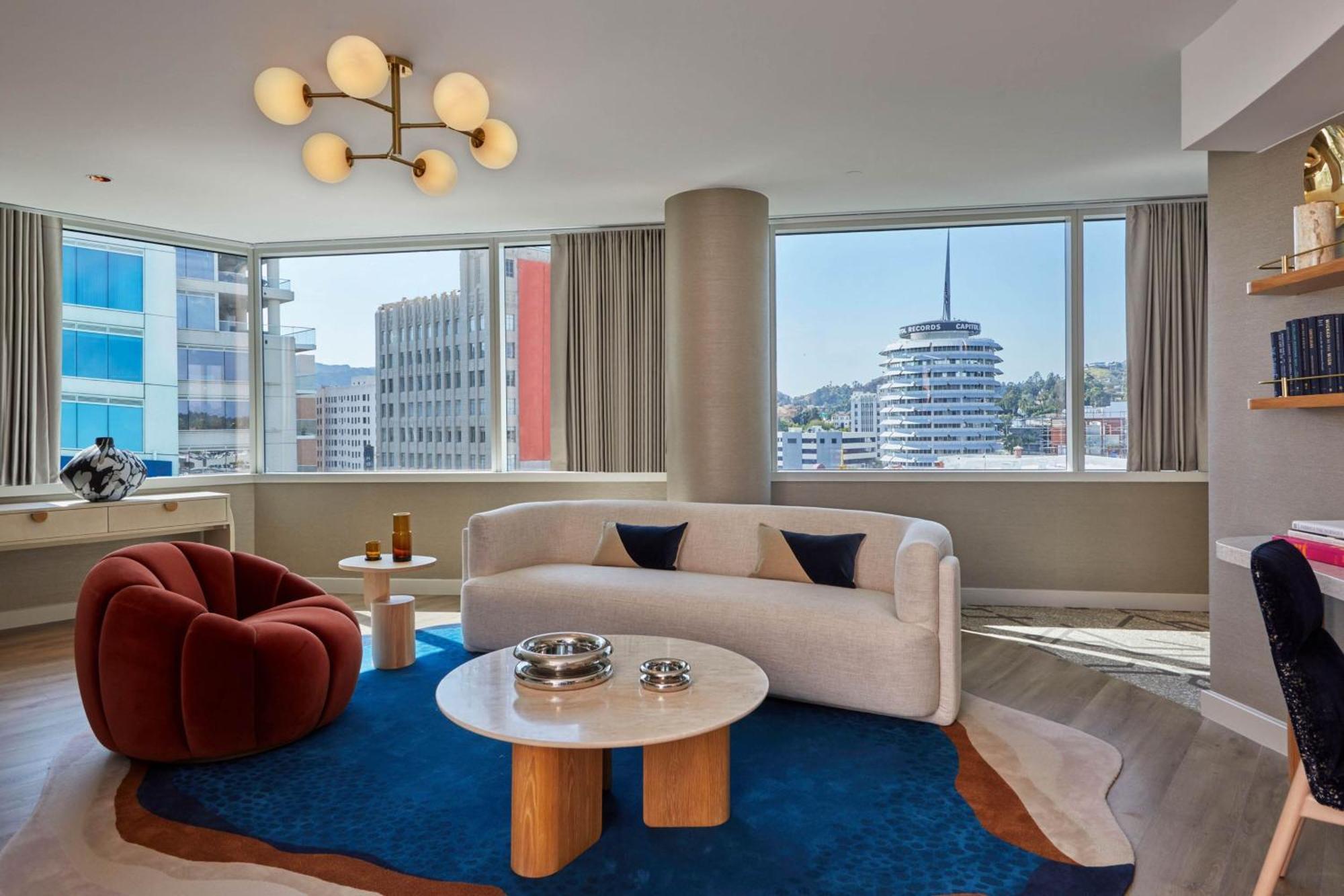 W Hollywood Hotell Los Angeles Exteriör bild