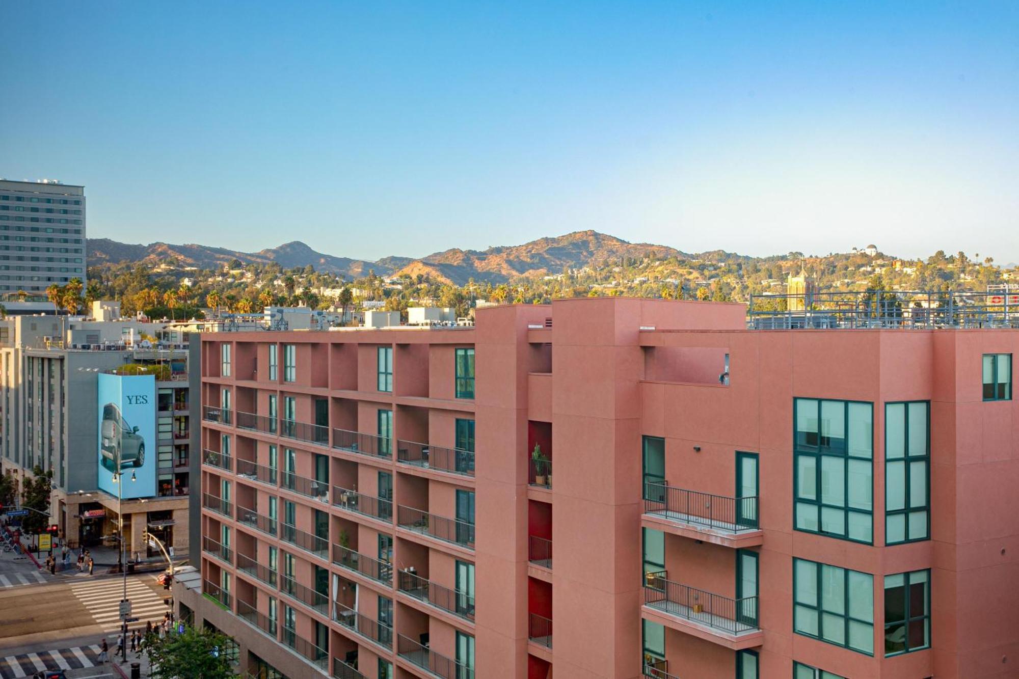 W Hollywood Hotell Los Angeles Exteriör bild