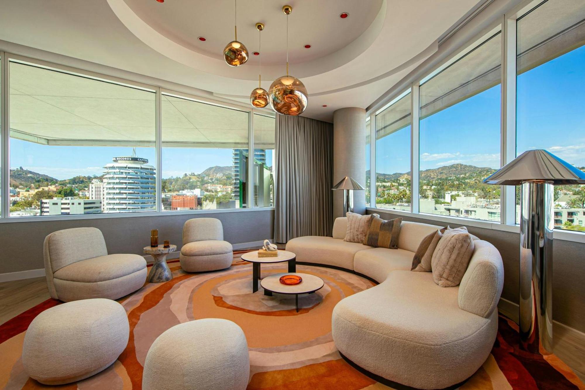 W Hollywood Hotell Los Angeles Exteriör bild