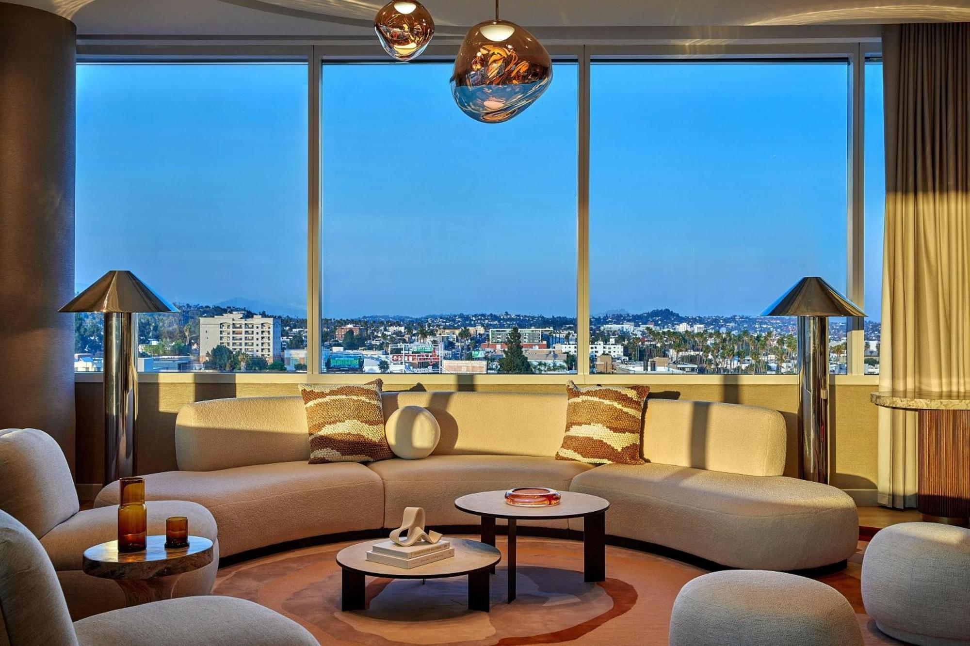 W Hollywood Hotell Los Angeles Exteriör bild