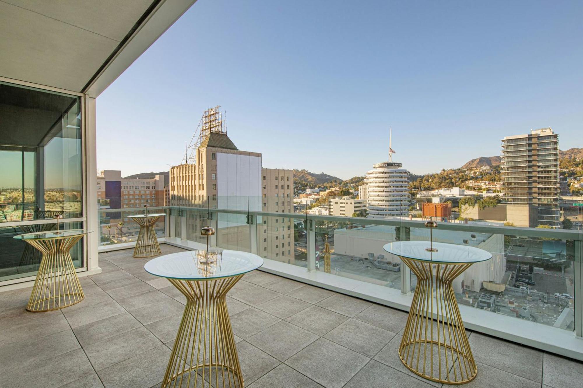W Hollywood Hotell Los Angeles Exteriör bild
