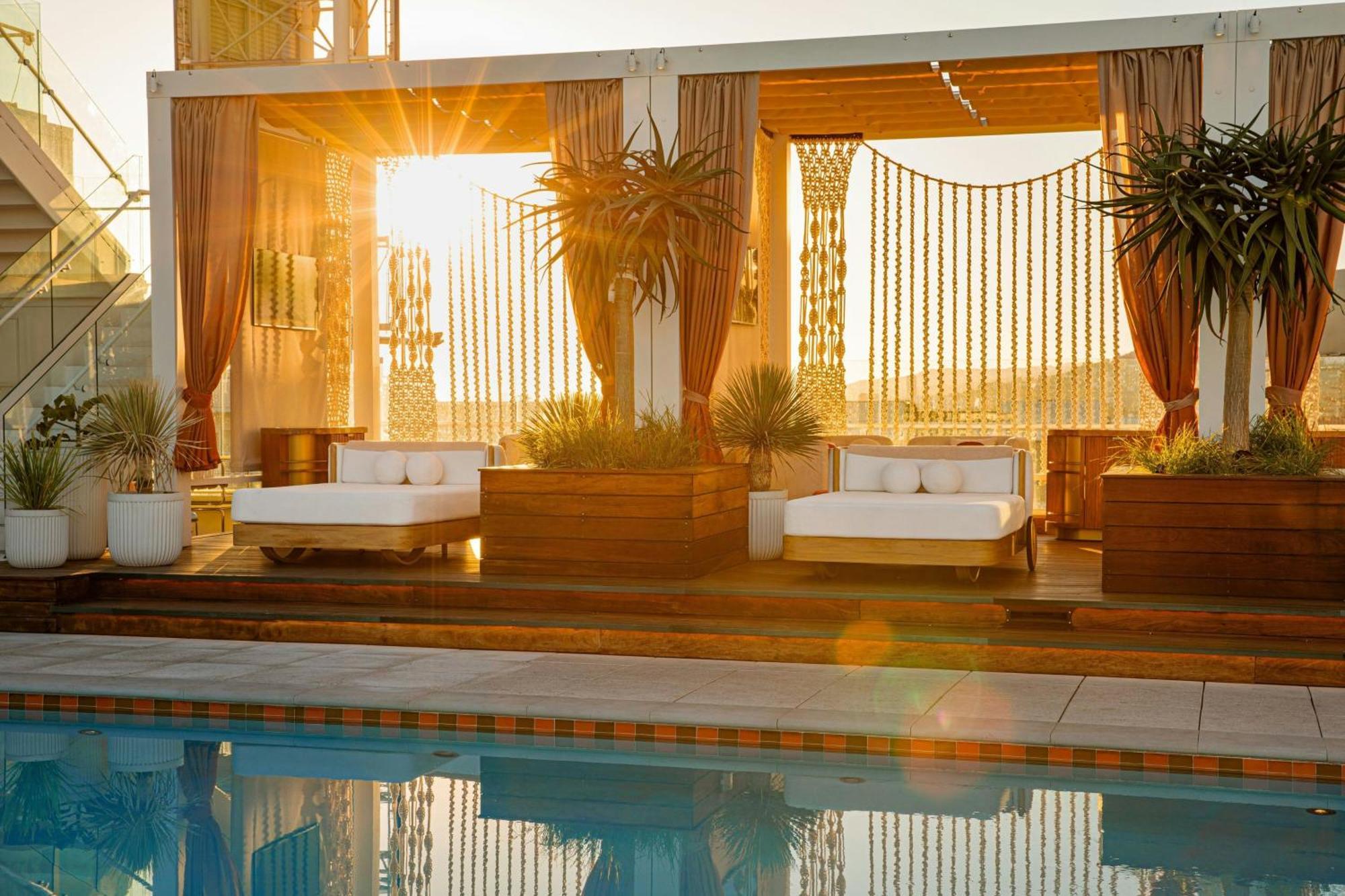 W Hollywood Hotell Los Angeles Exteriör bild