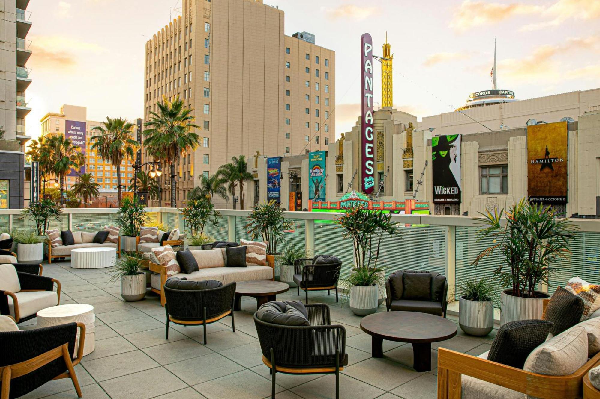 W Hollywood Hotell Los Angeles Exteriör bild